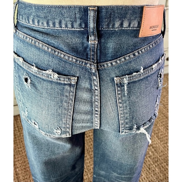 Moussy Isko Distressed Jeans 25 - Picture 9 of 11